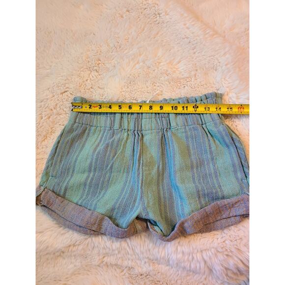 Free People paperbag Boho striped shorts size Small - Picture 7 of 8